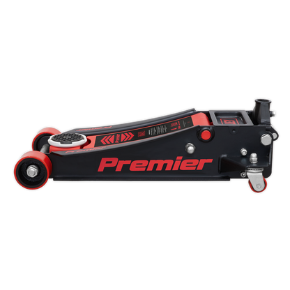 Sealey 4tonne Trolley Jack with Rocket Lift - Red 4040AR