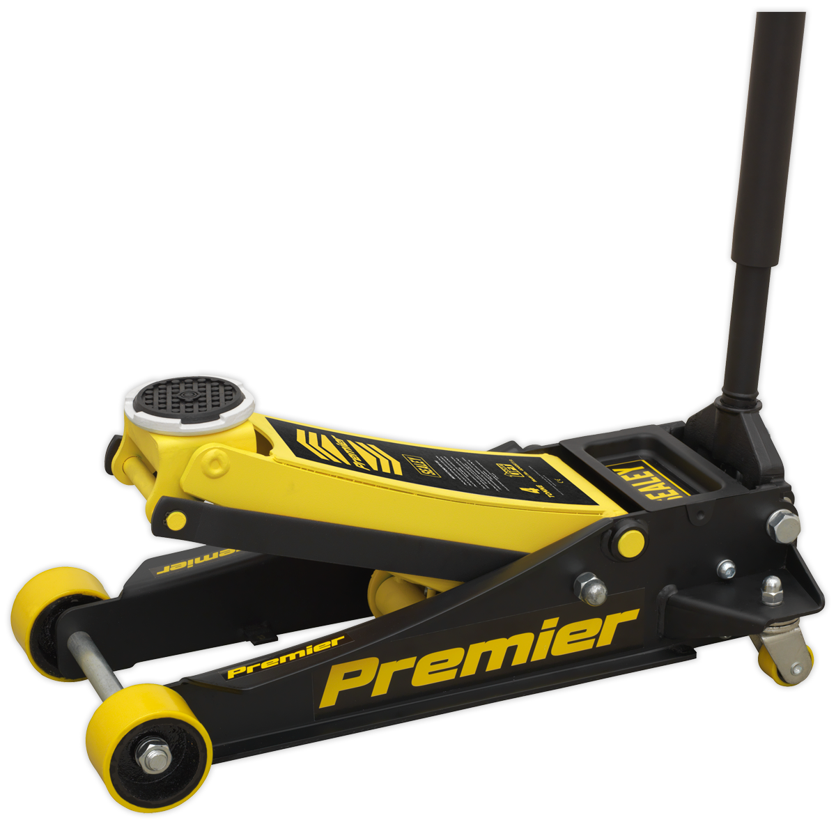Sealey 4tonne Trolley Jack with Rocket Lift - Yellow 4040AY