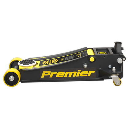Sealey 4tonne Trolley Jack with Rocket Lift - Yellow 4040AY