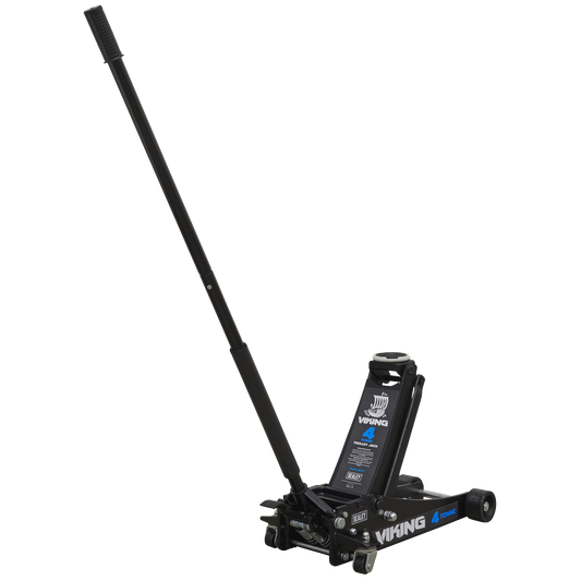 Sealey Viking 4tonne Low Entry Tyre Bay Trolley Jack with Rocket Lift 4040TB