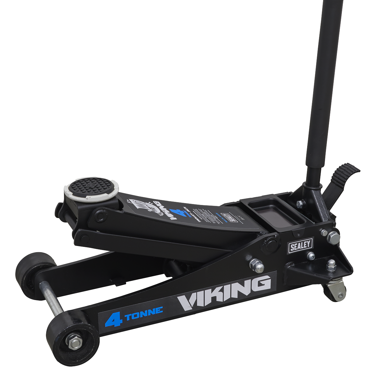 Sealey Viking 4tonne Low Entry Tyre Bay Trolley Jack with Rocket Lift 4040TB