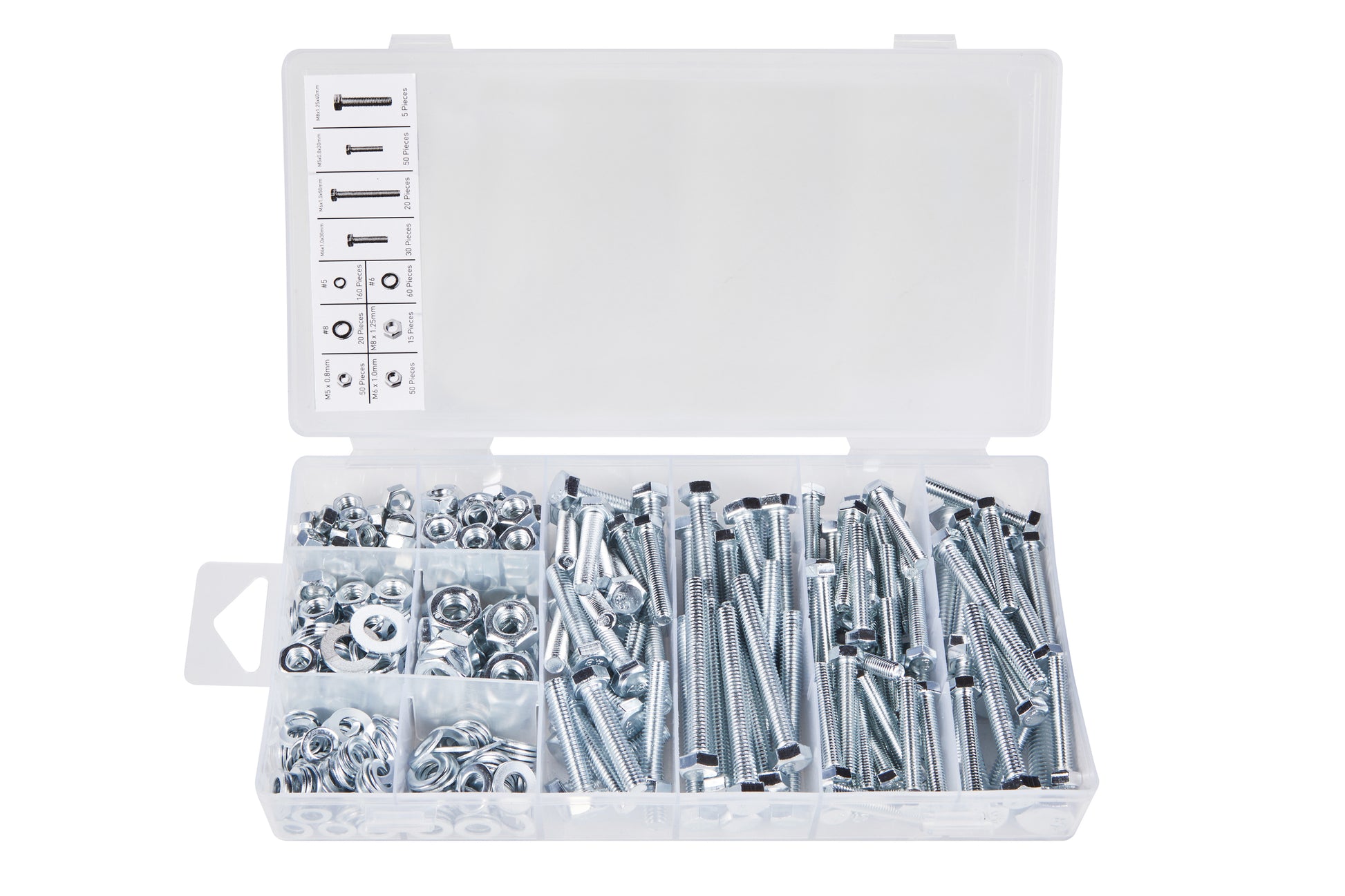 BlueSpot 460 PCE Assorted Nut, Washer And Bolt Set 40516
