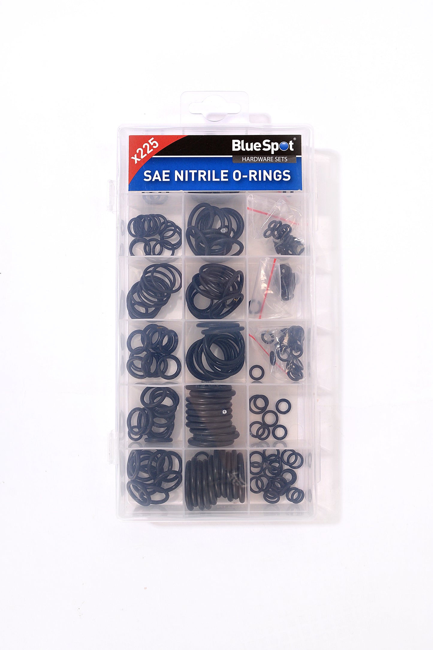 BlueSpot 225 PCE Assorted SAE Nitrile O-Ring Set 40520