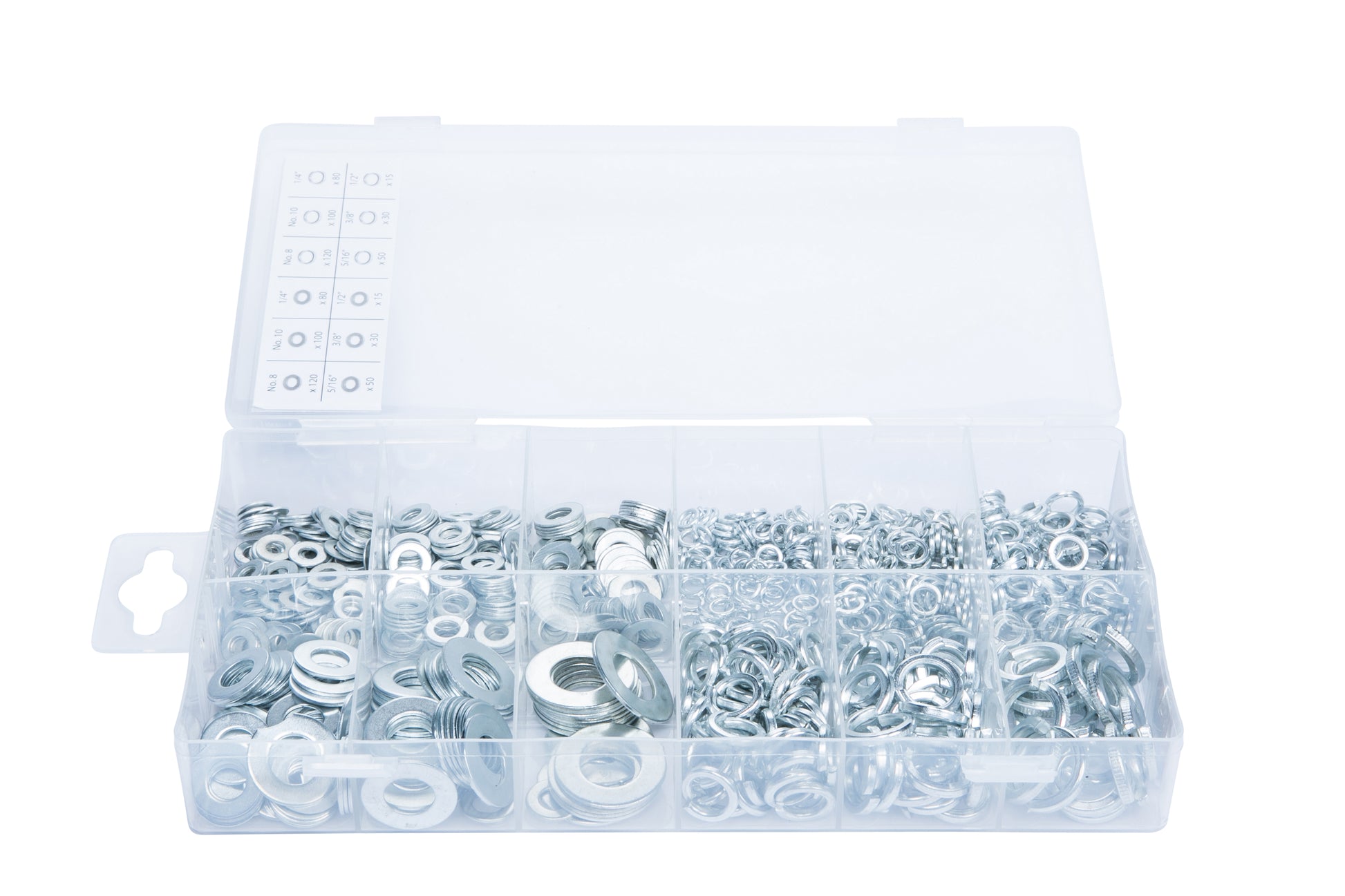 BlueSpot 790 PCE Assorted Flat And Spring Washer Set 40564