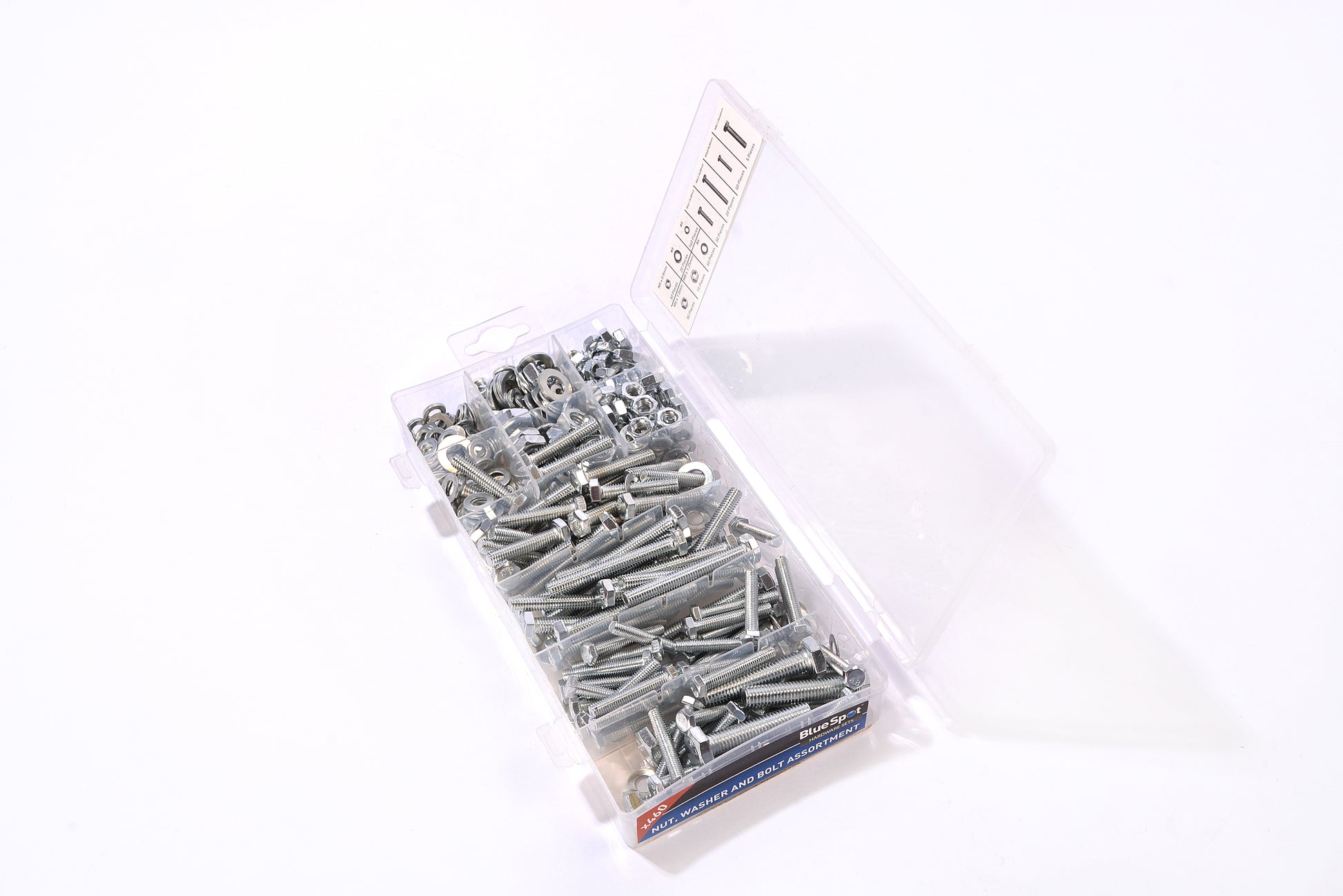BlueSpot 300 PCE Assorted Nut, Bolt and Washer Set 40584