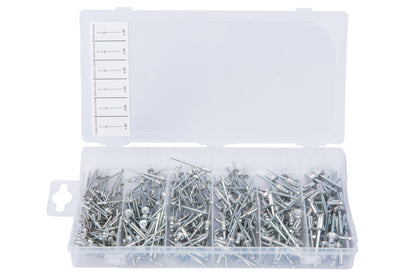 BlueSpot 320 PCE Assorted Blind Rivet Set (5.5mm - 8mm) 40596