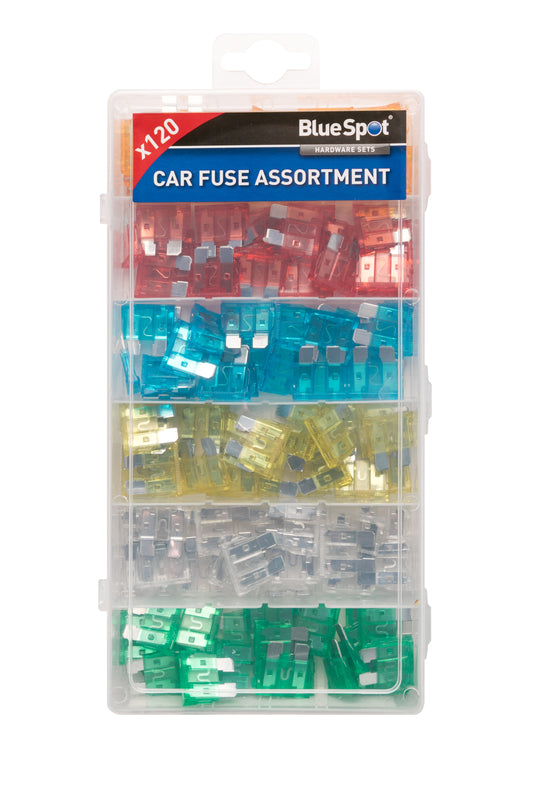 BlueSpot 120 PCE Car Fuse Assortment 40604