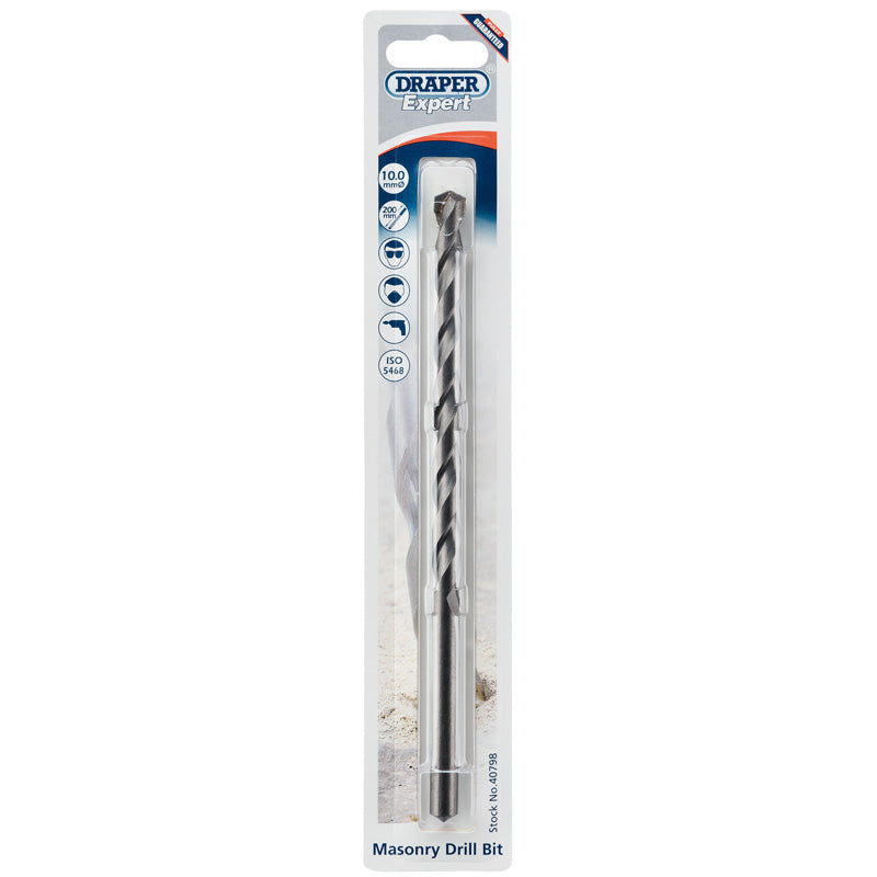 Draper Masonry Drill Bit, 10 x 200mm DRA-40798