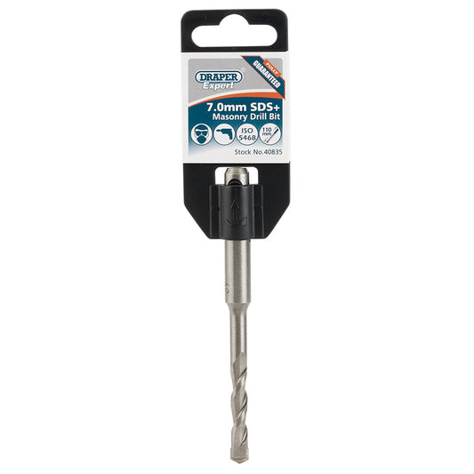 Draper SDS+ Masonry Drill Bit, 7.0 x 110mm DRA-40835