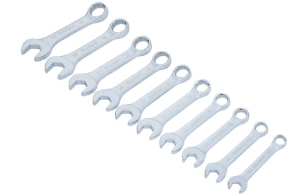 BlueSpot 10 PCE Metric Stubby Spanner Set (10-19mm) 04110