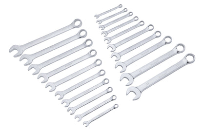 BlueSpot 32 PCE Metric/Imperial Assorted Spanner Set (6-19mm)(1/4"-5/8") 04112