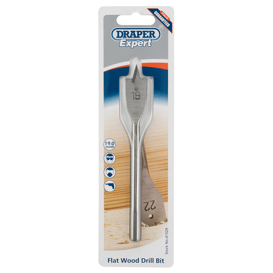 Draper Flat Wood Bit, 19.0mm DRA-41529