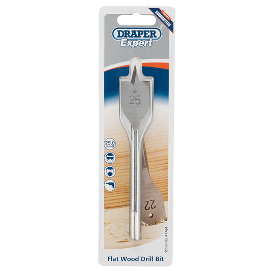 Draper Flat Wood Bit, 25mm DRA-41784