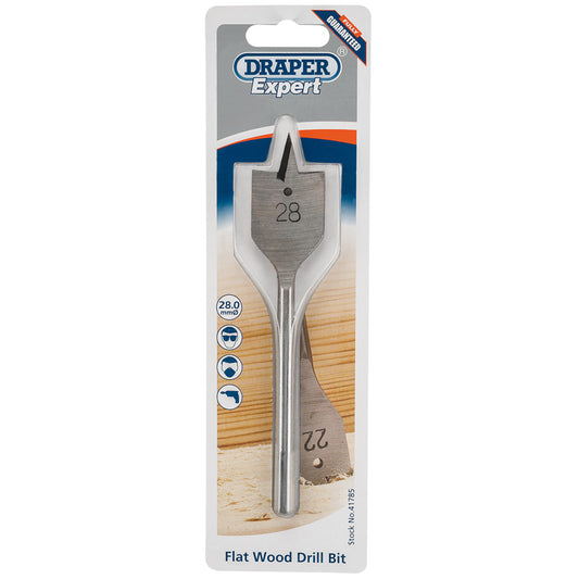 Draper Flat Wood Bit, 28mm DRA-41785