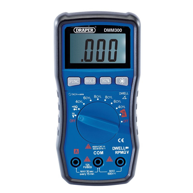 Draper Automotive Digital Multimeter DRA-41821