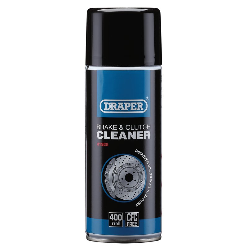 Draper Brake and Clutch Cleaner Spray, 400ml DRA-41925