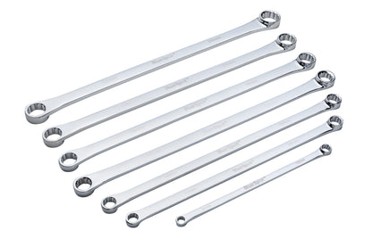 BlueSpot 7 PCE Extra Long Ring Spanner Set (8-24mm) 04305