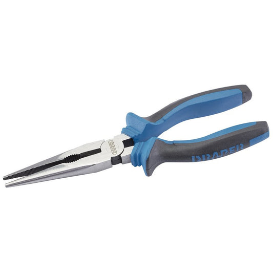 Draper Soft Grip Long Nose Pliers, 200mm DRA-44143
