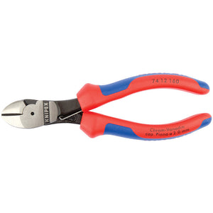 Knipex 74 12 160 High Leverage Diagonal Side Cutters with Return Spring, 160mm DRA-44268