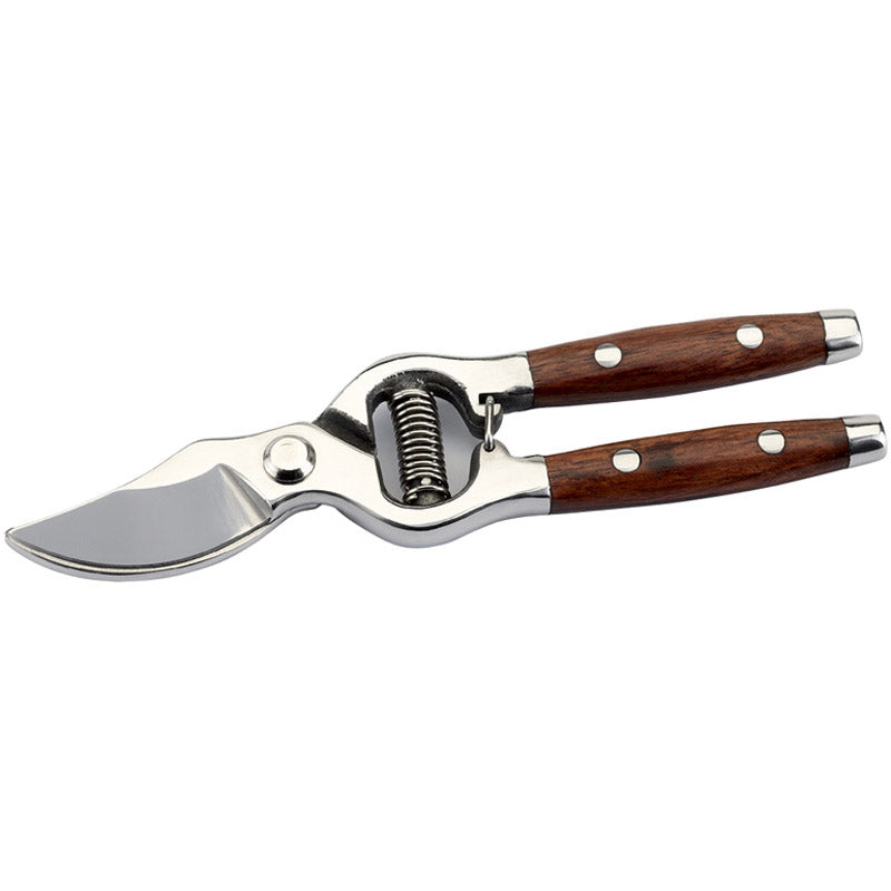 Draper Bypass Pattern Secateurs with Wooden Handles, 210mm DRA-45317