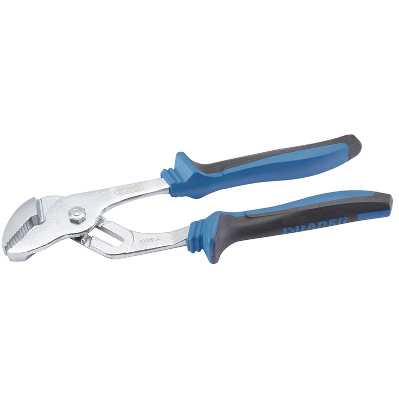 Draper Soft Grip Waterpump Pliers, 240mm, 33mm Capacity DRA-45362