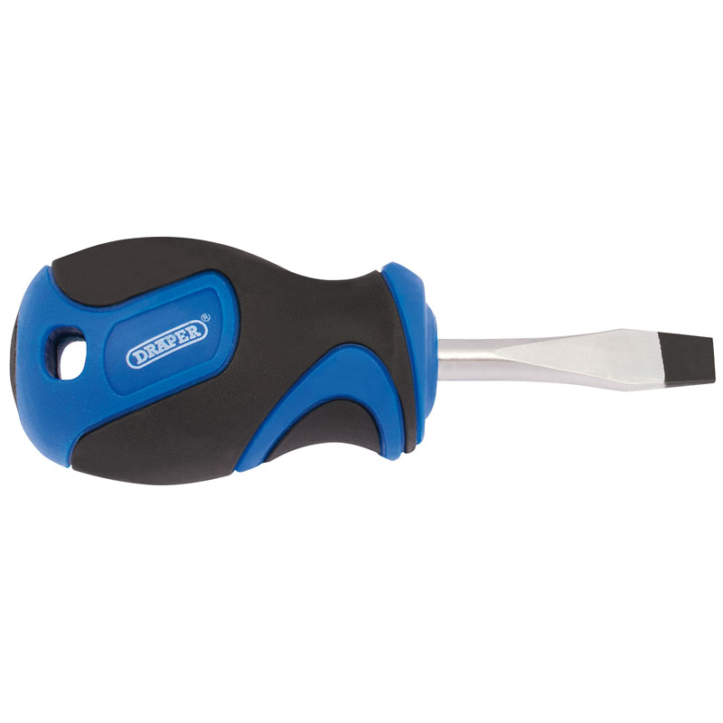 Draper Soft Grip Plain Slot Screwdriver, 6.0 x 38mm DRA-48921