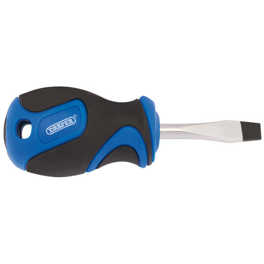 Draper Soft Grip Plain Slot Screwdriver, 6.0 x 38mm DRA-48921