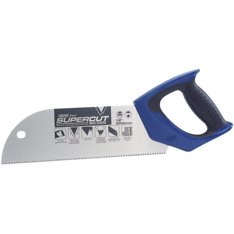 Draper Supercut® ; Soft Grip Floorboard Saw, 300mm/12", 11tpi/12ppi DRA-49283