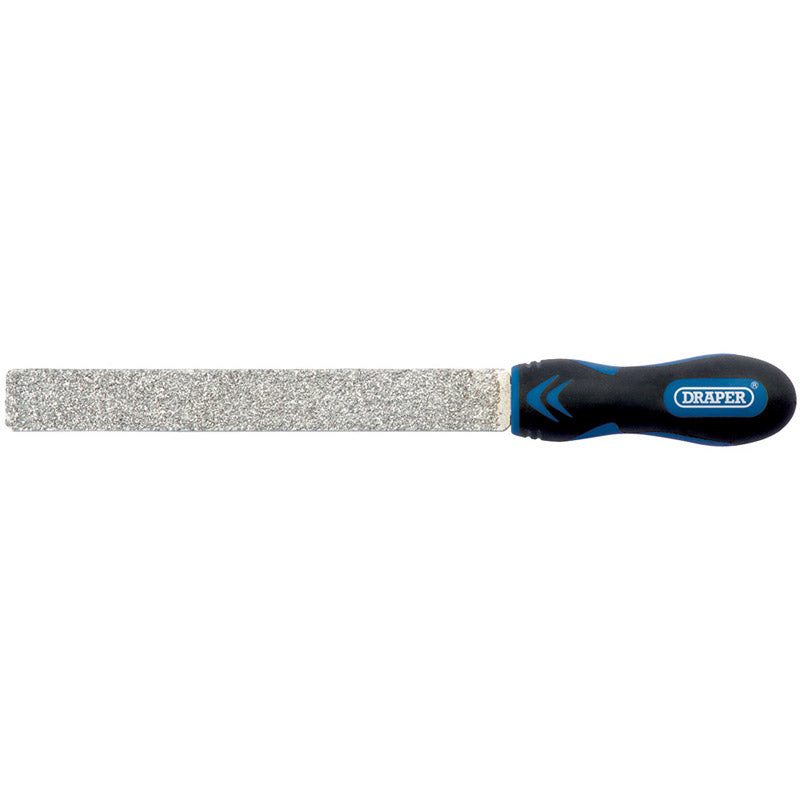 Draper Soft Grip Flat Tiling File, 200mm DRA-49422