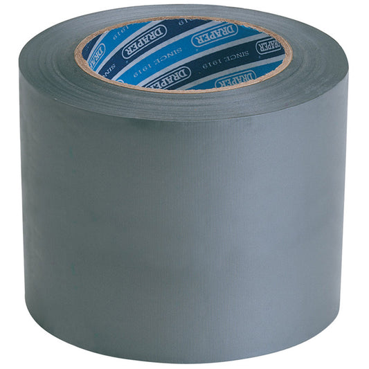 Draper Duct Tape Roll, 33m x 100mm, Grey DRA-49433