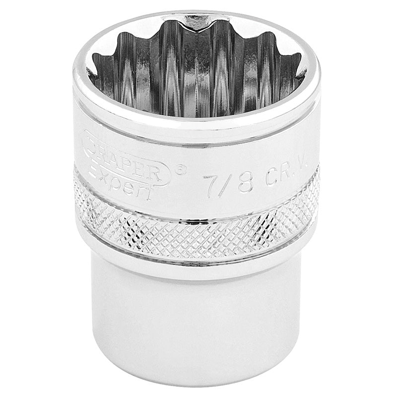 Draper HI-TORQ® ; 12 Point Socket, 3/8" Sq. Dr., 7/8" DRA-49483