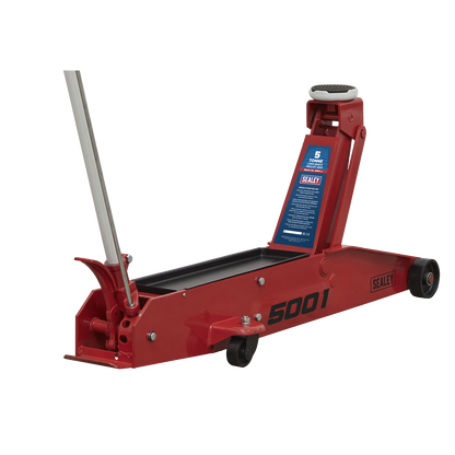Sealey 5tonne Long Reach Trolley Jack 5001