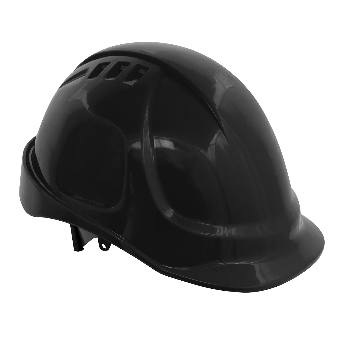 Sealey Safety Helmet - Vented (Black) 502BLK