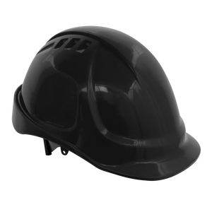 Sealey Safety Helmet - Vented (Black) 502BLK