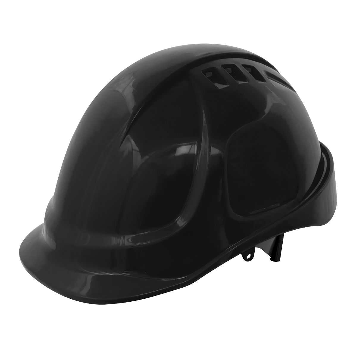 Sealey Safety Helmet - Vented (Black) 502BLK