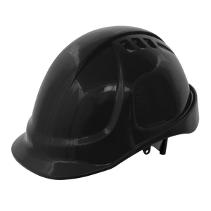 Sealey Safety Helmet - Vented (Black) 502BLK