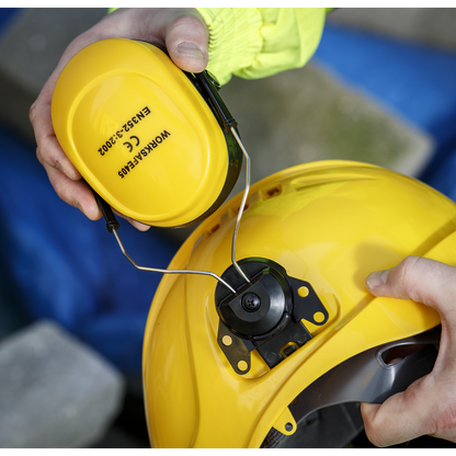 Sealey Safety Helmet - Vented (Yellow) 502Y