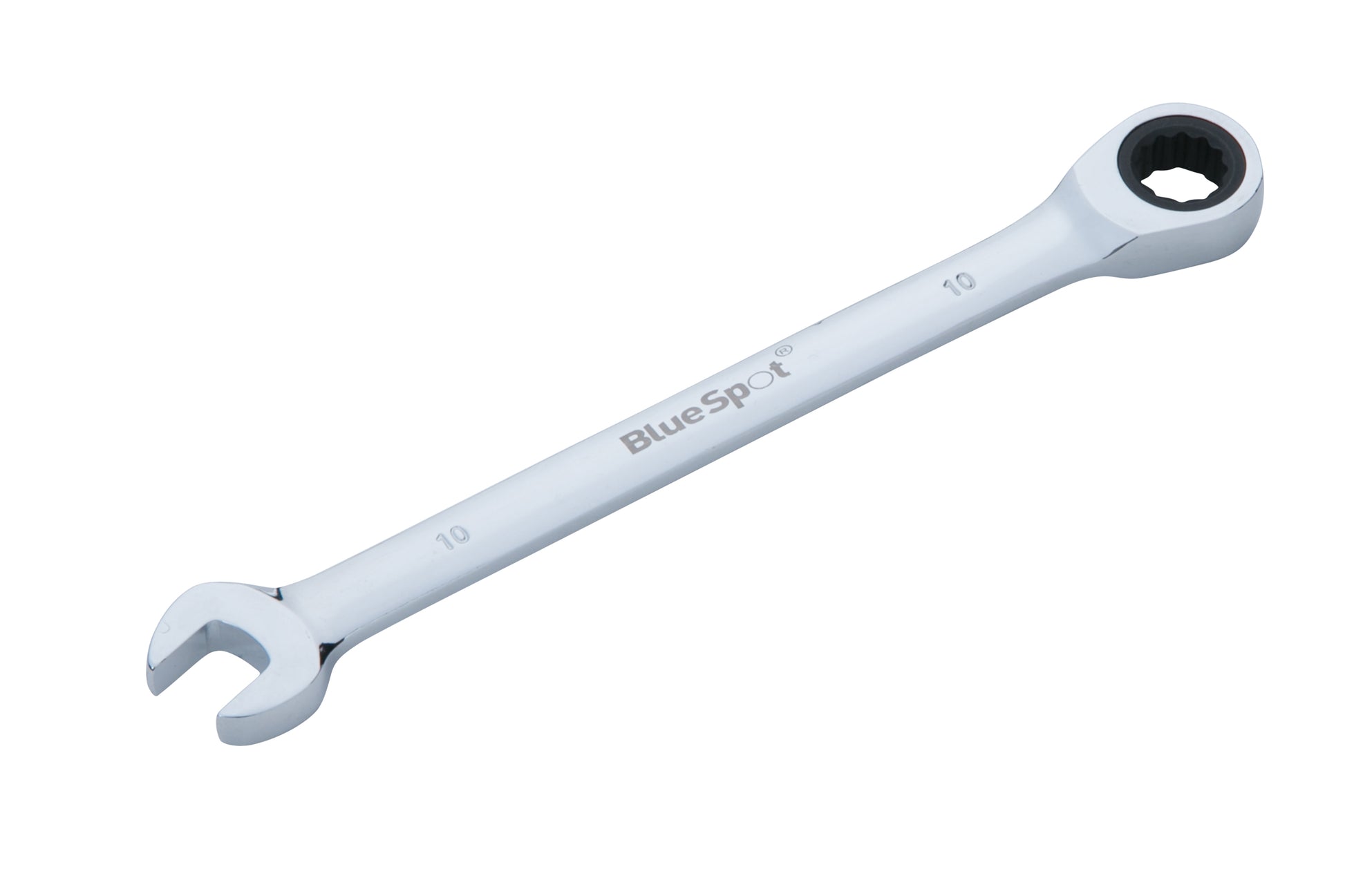 BlueSpot 10mm Chrome Vanadium Ratchet Spanner Fixed Head 05104
