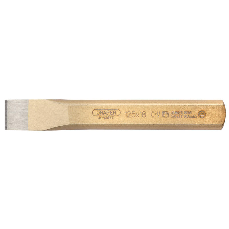Draper Flat Cold Chisel, 18 x 125mm DRA-51596
