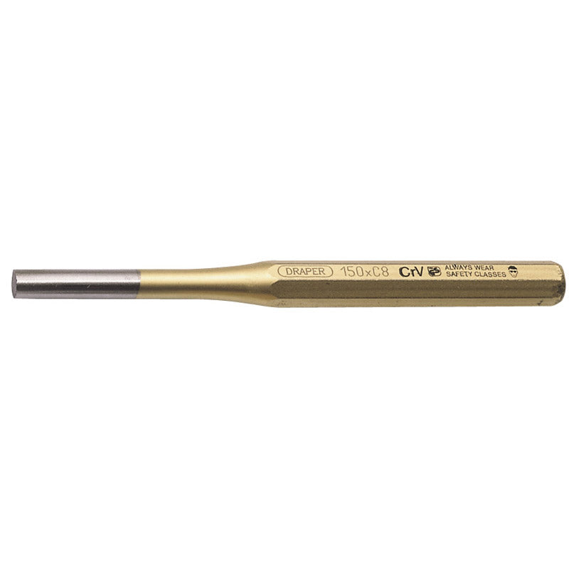 Draper Octagonal Parallel Pin Punch, 8 x 150mm DRA-51710
