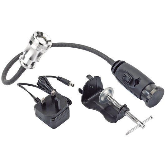 Draper LED Flexible Worklight, 3W, 130 Lumens, 2 x AAA Batteries Required DRA-51758