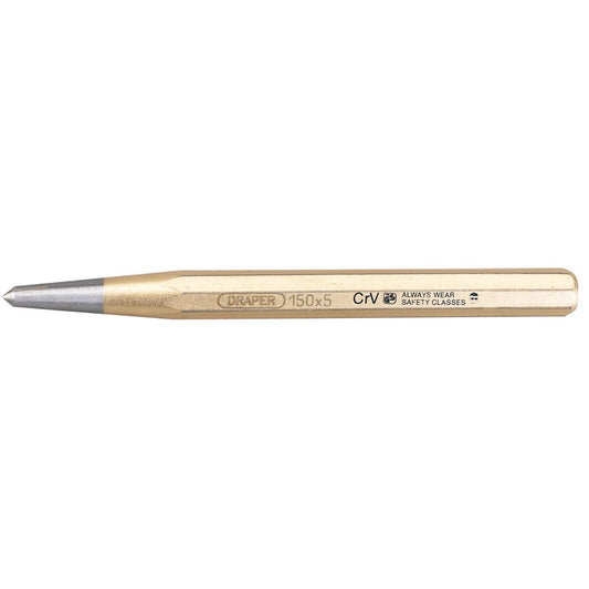 Draper Octagonal Centre Punch, 5 x 150mm DRA-51778