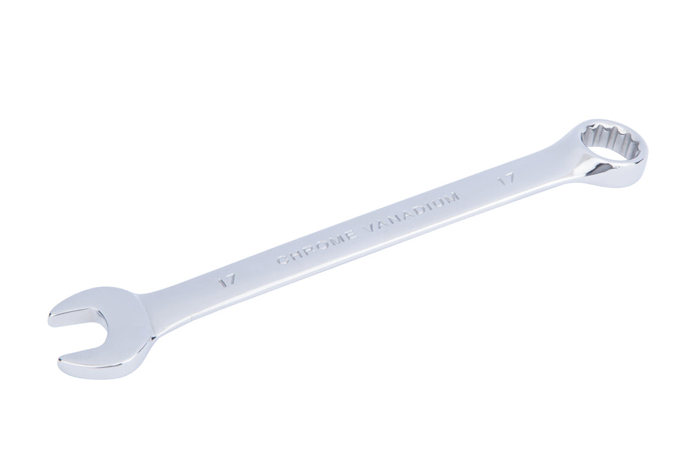 BlueSpot 17mm Fully Polished Chrome Vanadium Spanner 05222