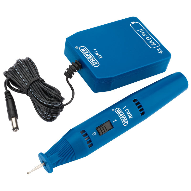 Draper Battery Powered Diamond Tipped Engraver DRA-52345