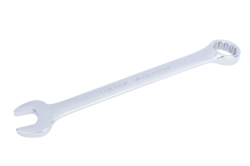 BlueSpot 28mm Fully Polished Chrome Vanadium Spanner 05244