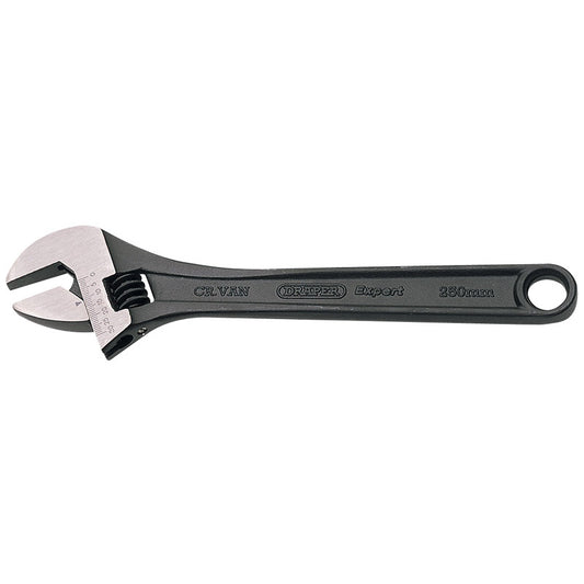 Draper Crescent-Type Adjustable Wrench with Phosphate Finish, 250mm DRA-52681
