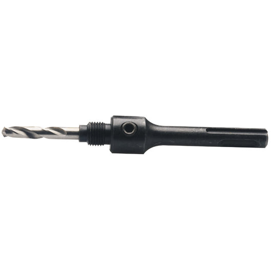 Draper Simple Arbor with SDS+ Shank and HSS Pilot Drill for 14 - 30mm Holesaws, 5/16" Thread DRA-52984