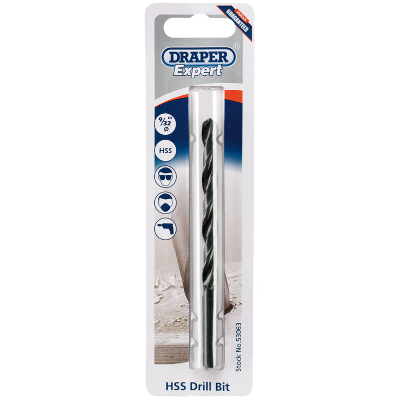 Draper HSS Drill Bit, 9/32" DRA-53063