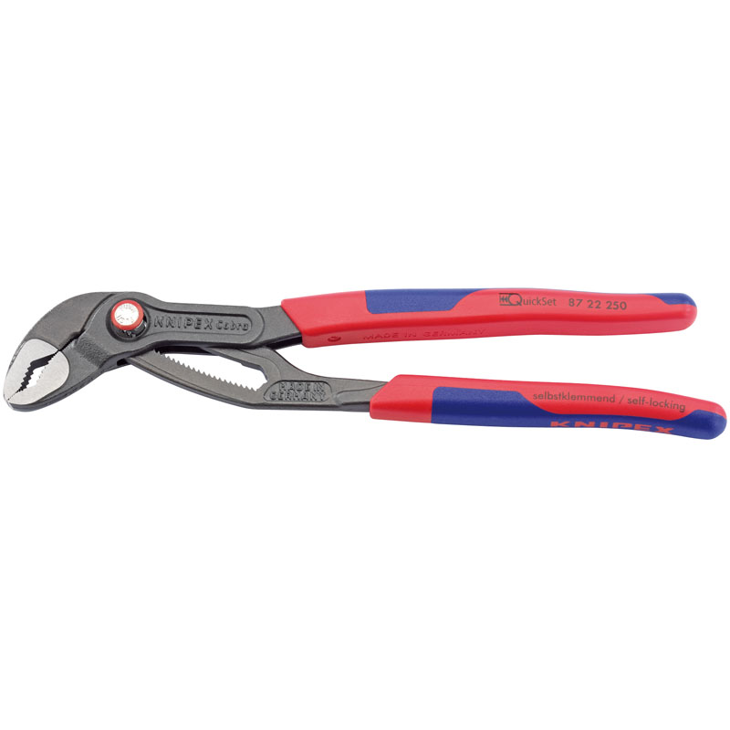 Knipex Cobra® ; 87 22 250 QuickSet Waterpump Pliers, 250mm DRA-53953