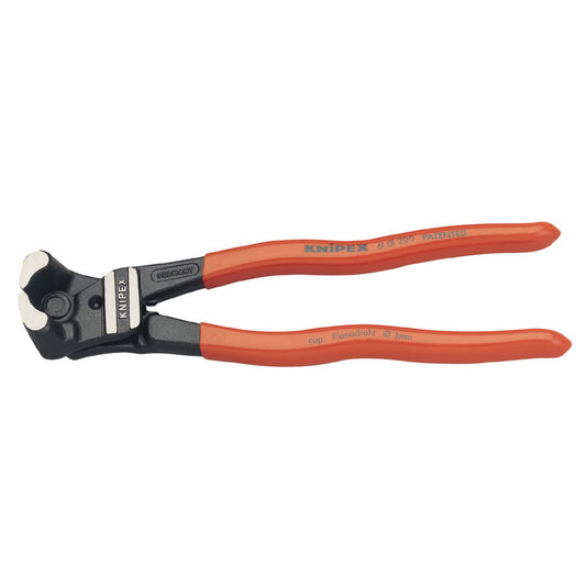 Knipex 61 01 200 Extra High Leverage End Cutting Nippers, 200mm DRA-54220
